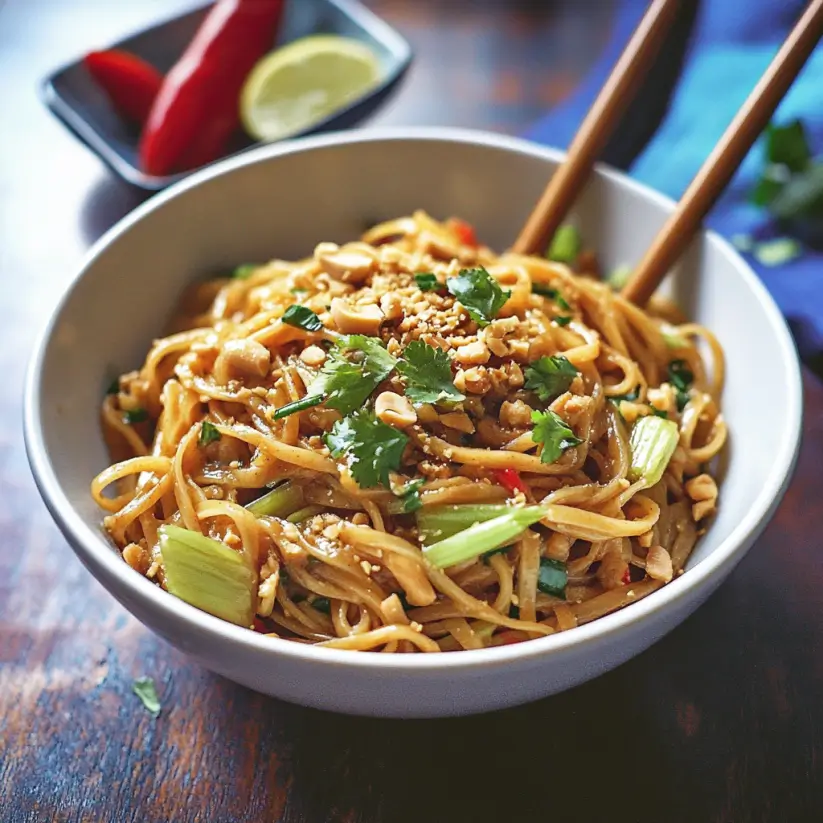 Thai Peanut Noodles: Discover the Creamy Delight Today!