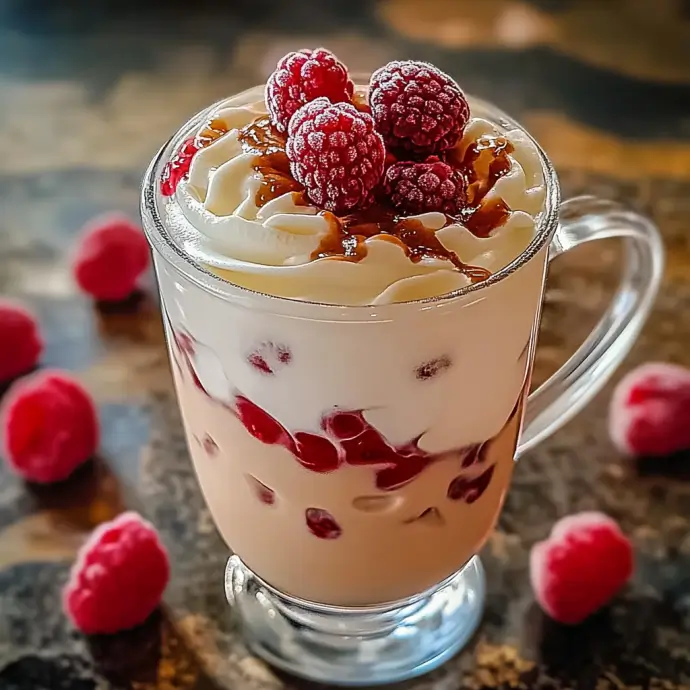 Vanilla Raspberry Iced Latte: A Refreshing Delight to Try!