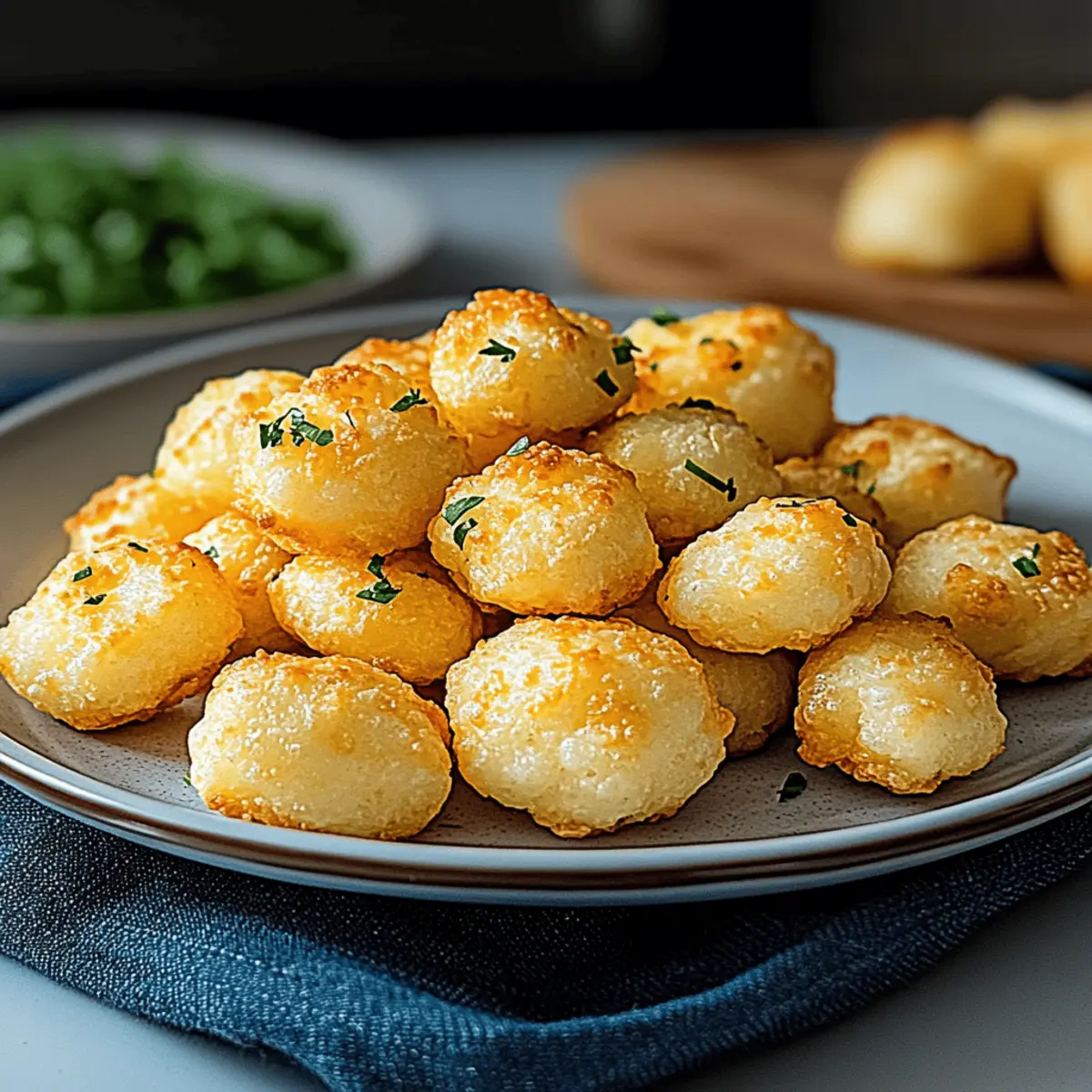 Delicious Keto Cheese Puffed Snack for Easy Low-Carb Munching