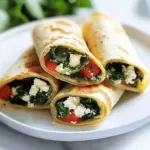 Spinach Feta Wraps