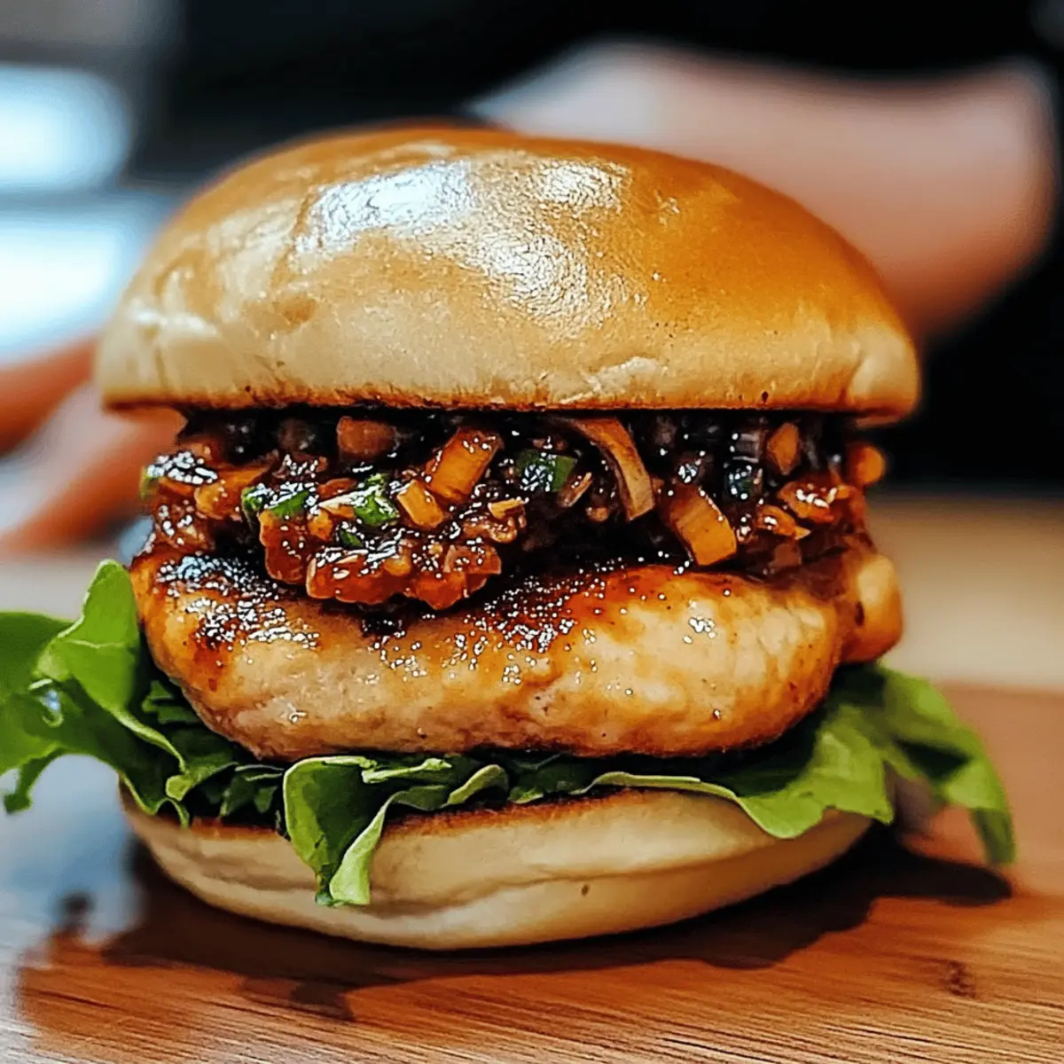 Gochujang Chicken Burgers with Kimchi Jam – Your New BBQ Star