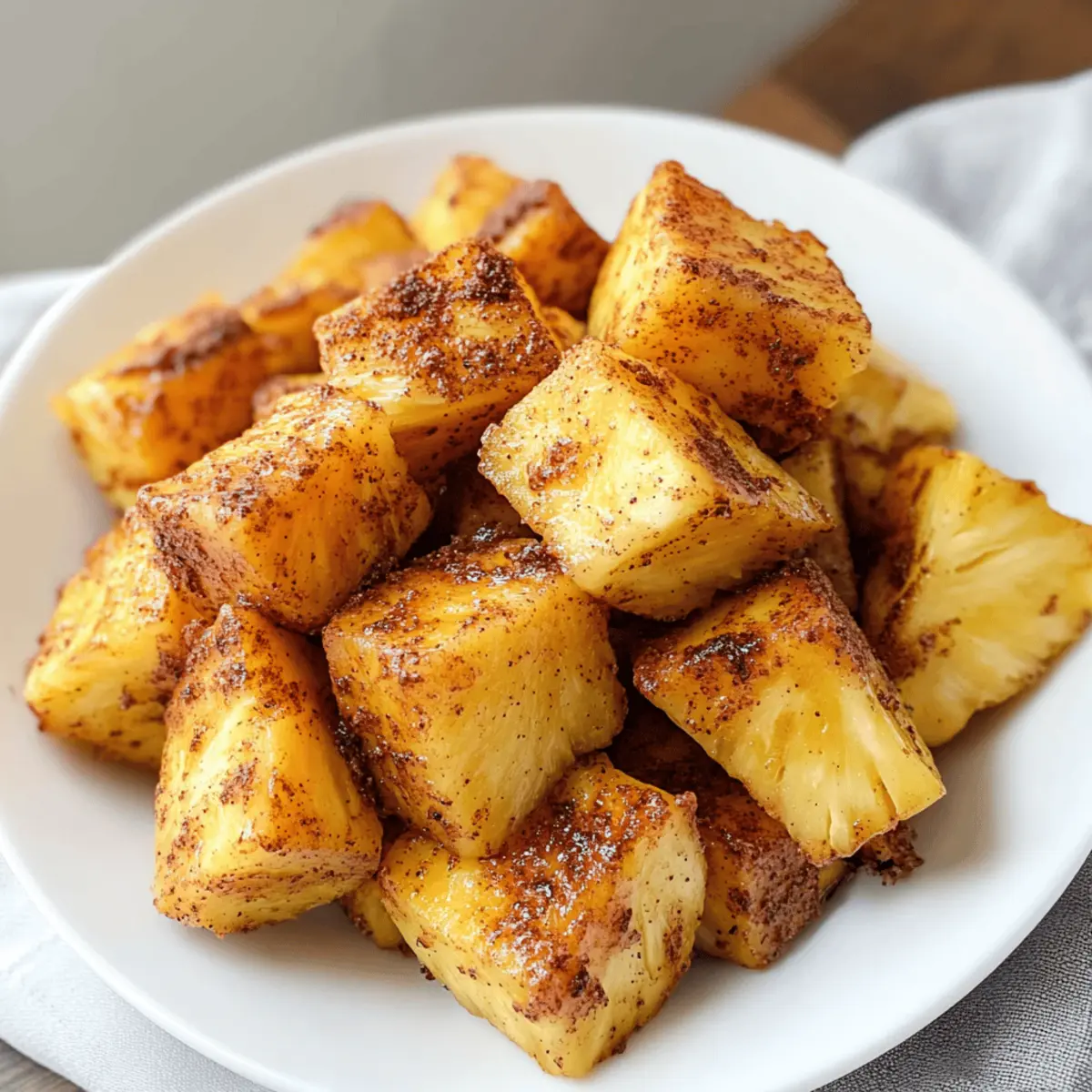 Air Fryer Pineapple: A Sweet Tropical Escape at Home