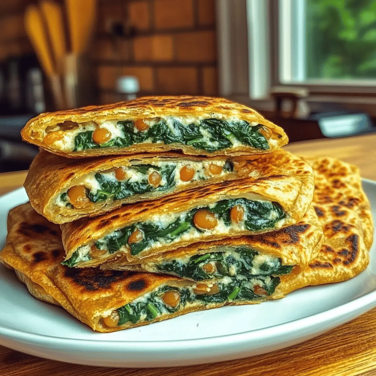 Protein-Packed Red Lentil & Spinach Wraps You’ll Love