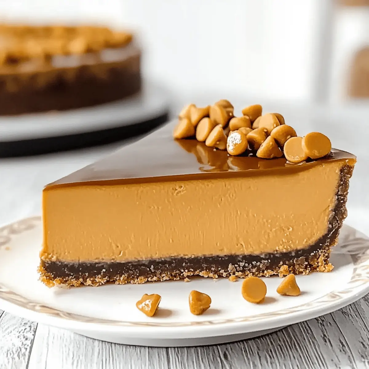 Loaded Butterscotch Cheesecake That's Creamy and Irresistible