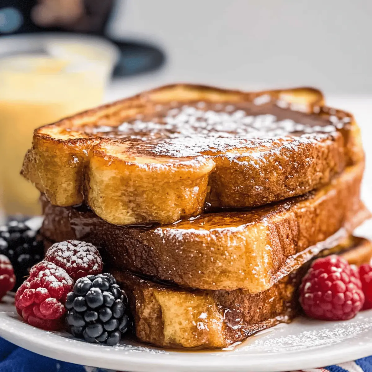 Perfectly Griddled Blackstone French Toast for Any Morning