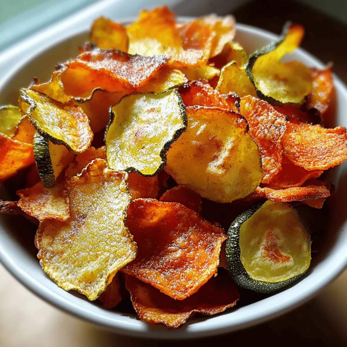 Air Fryer Veggie Chips: Crispy Guilt-Free Snack Delight