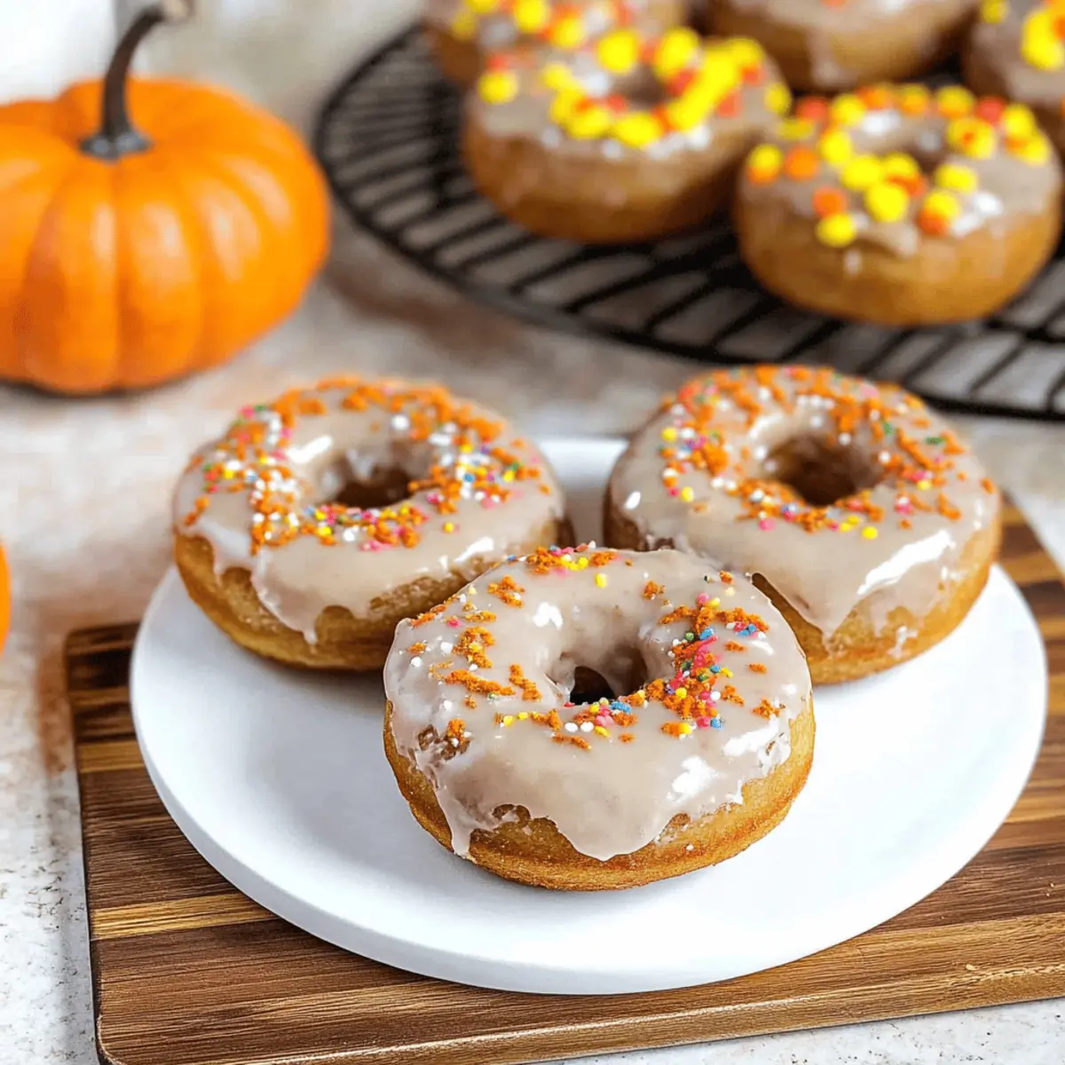 Baked Pumpkin Donuts: Soft, Spiced Delights for Fall Vibes