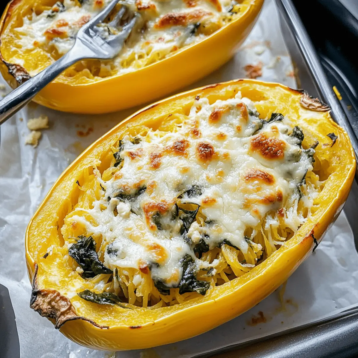 Cheese Garlic Spaghetti Squash: Comfort Food Made Easy