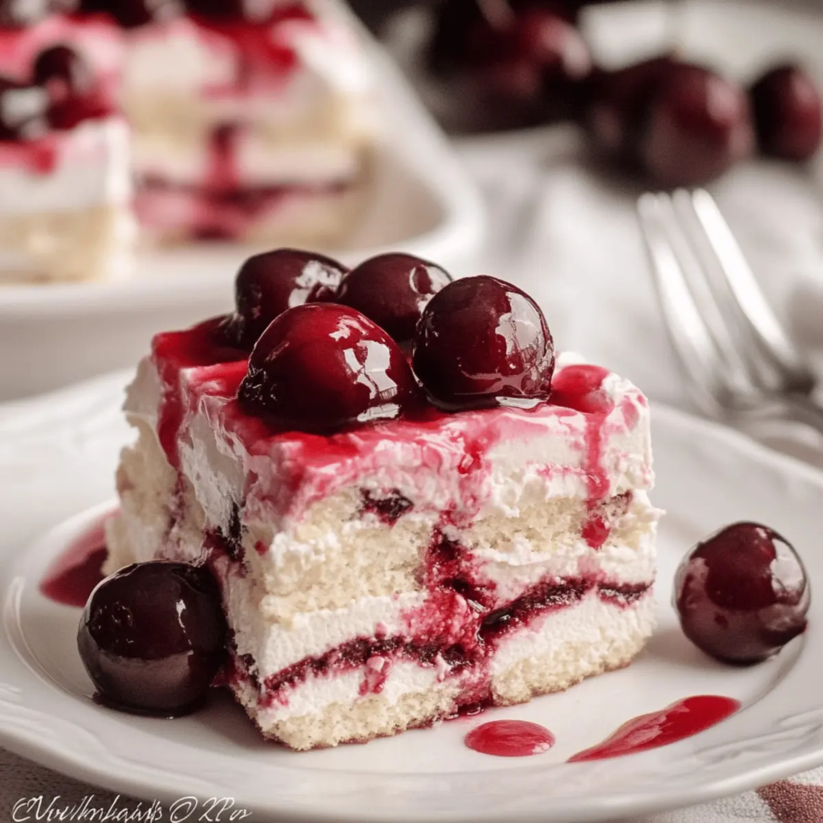 Cherry Amaretto Tiramisu: An Irresistible No-Bake Treat