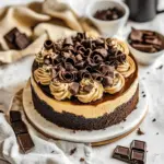 Coffee Brownie Cheesecake