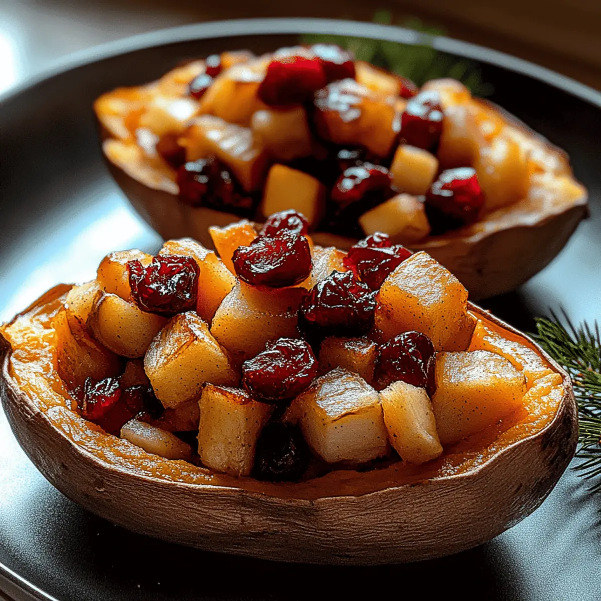 Cranberry Apple Sweet Potatoes for a Festive Holiday Feast