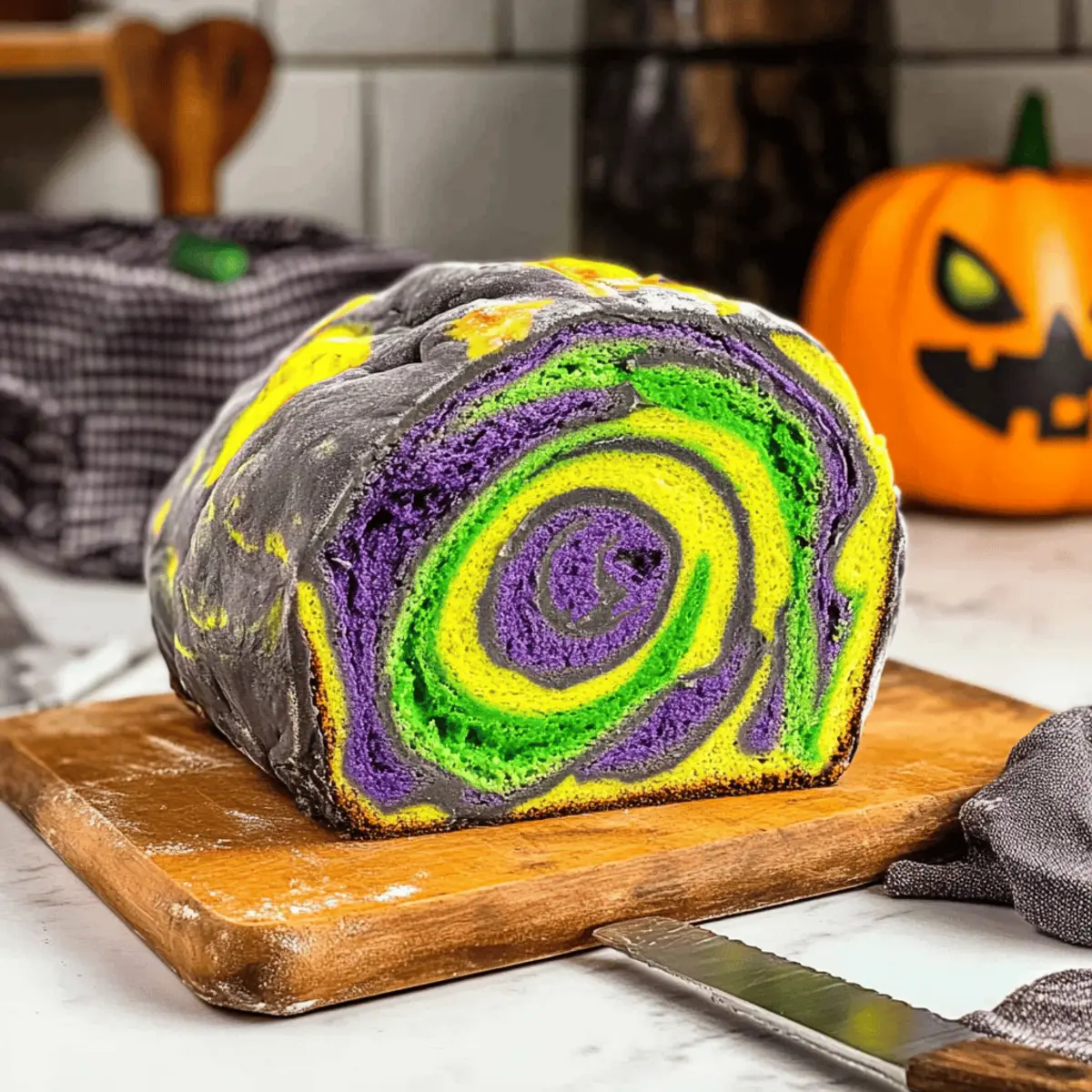 Festive Halloween Bread That’s a Fun Family Bake!