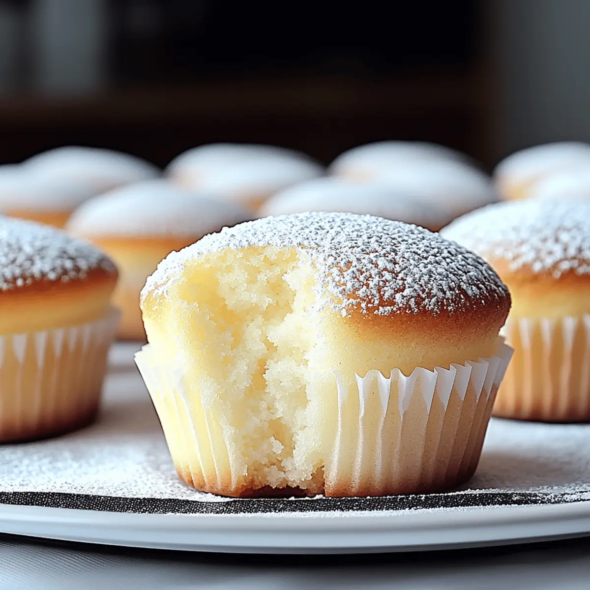 Fluffy Japanese Cotton Cheesecake Cupcakes You’ll Love