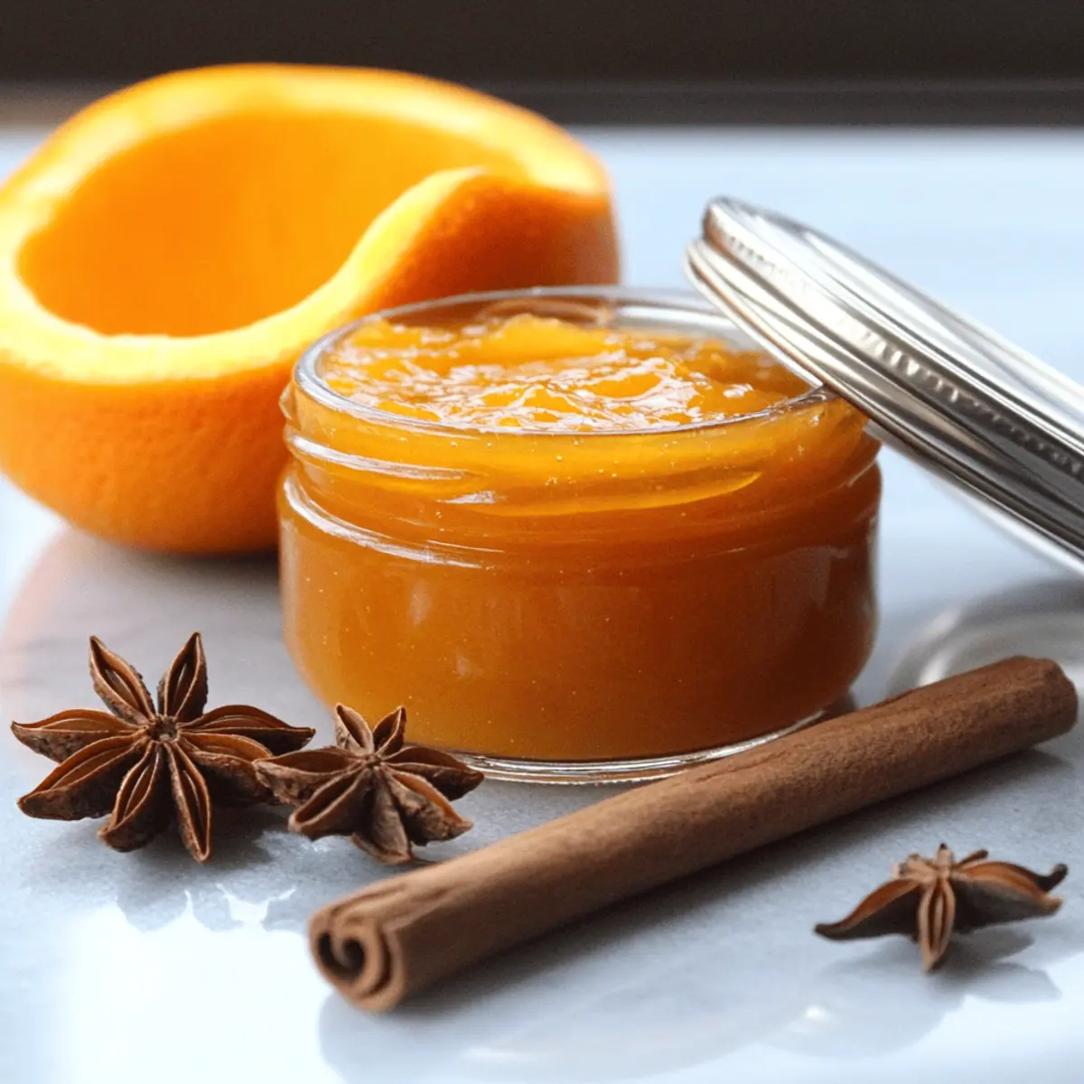 Smooth Orange Jam with Warm Spices for Cozy Mornings