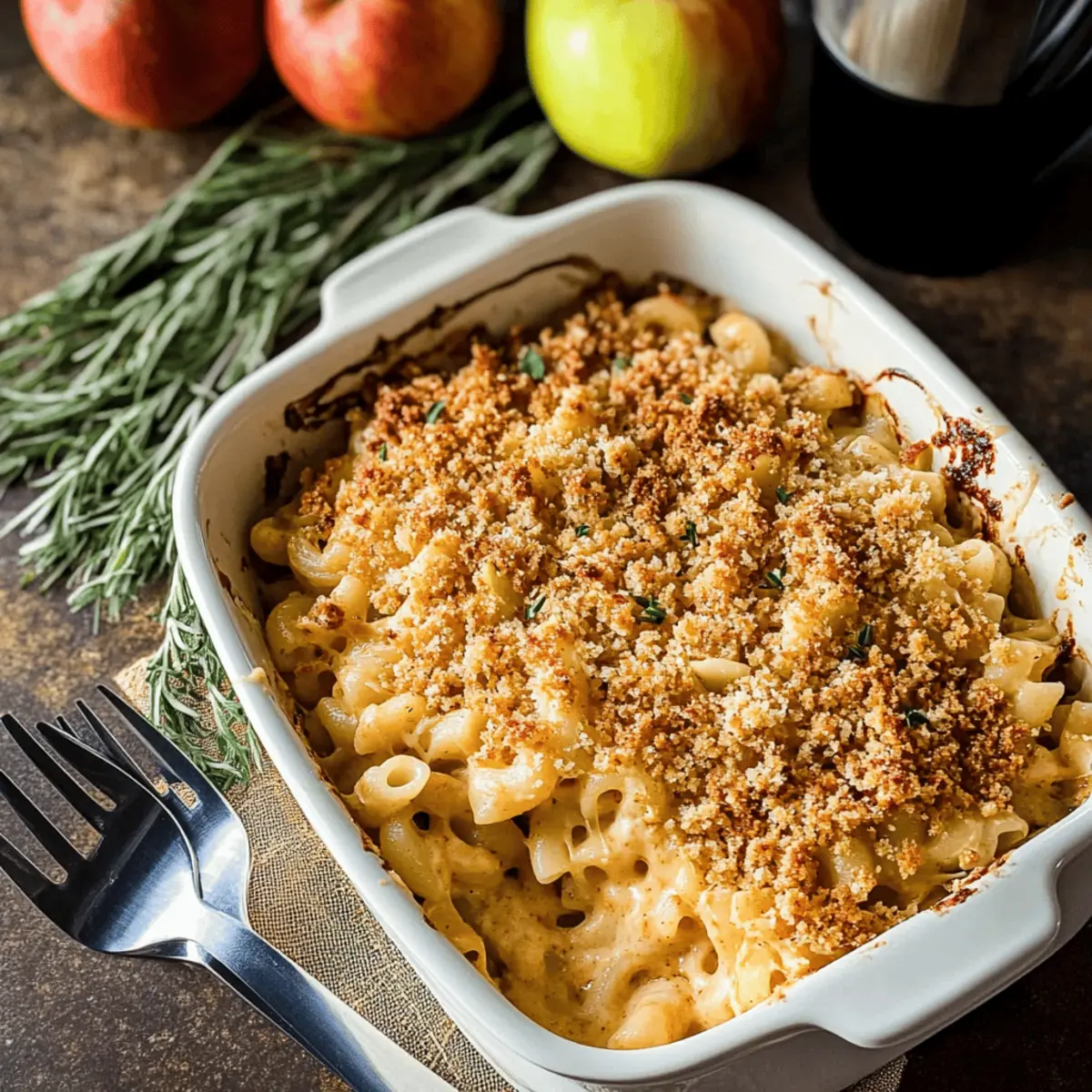 Pumpkin Apple Three Cheese Mac and Cheese: Fall’s Cozy Delight