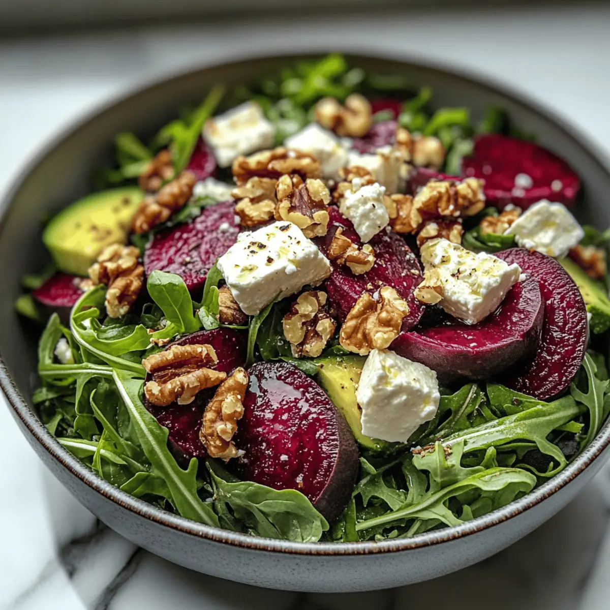 Roasted Beet & Arugula Salad: A Flavor-Packed Joy