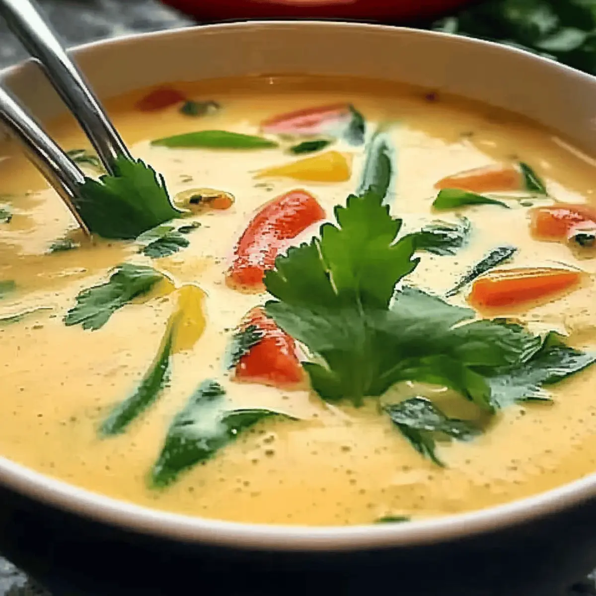 Ginger Lemongrass Soup with Coconut Milk for Cozy Nights