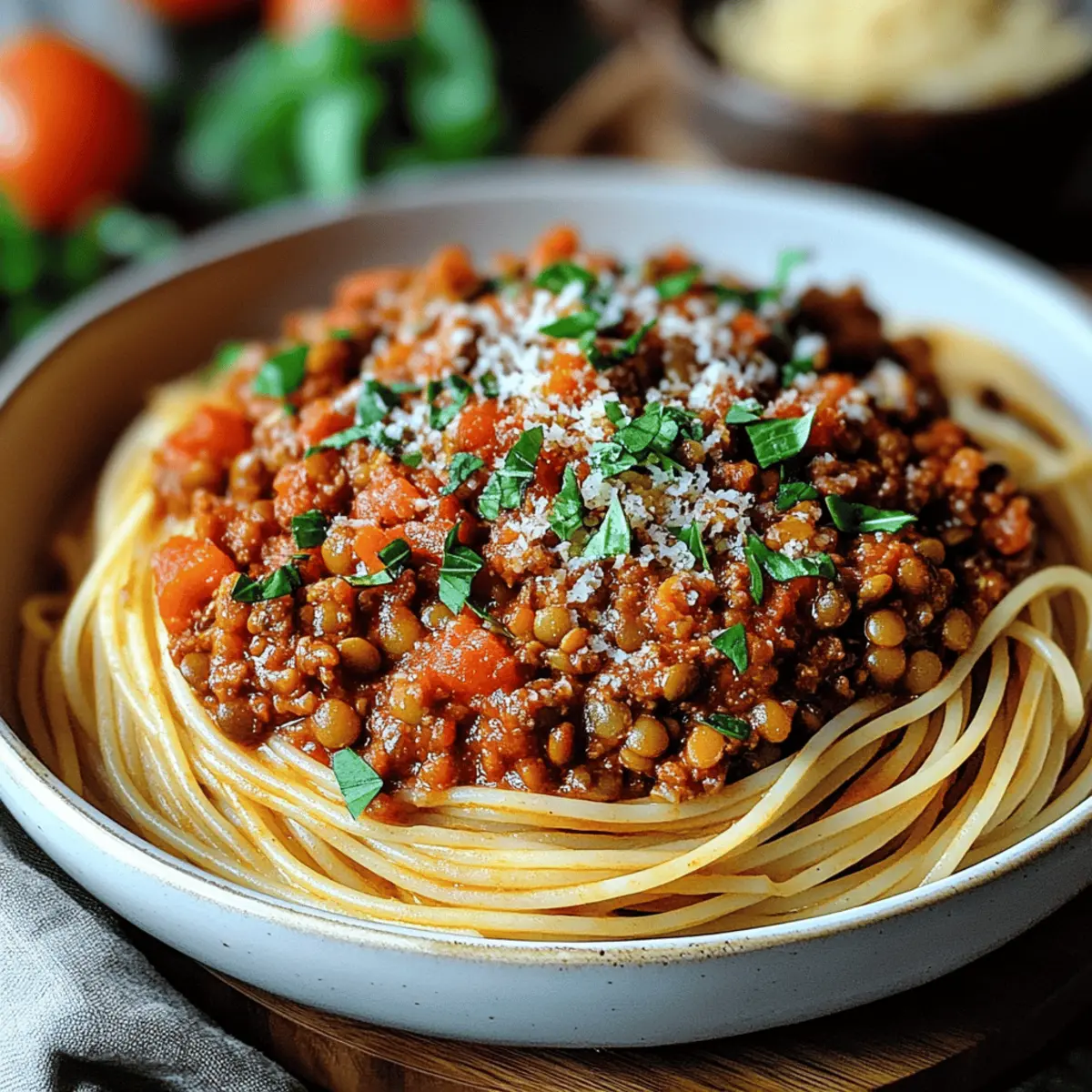 Comforting Lentil Bolognese That Everyone Will Love