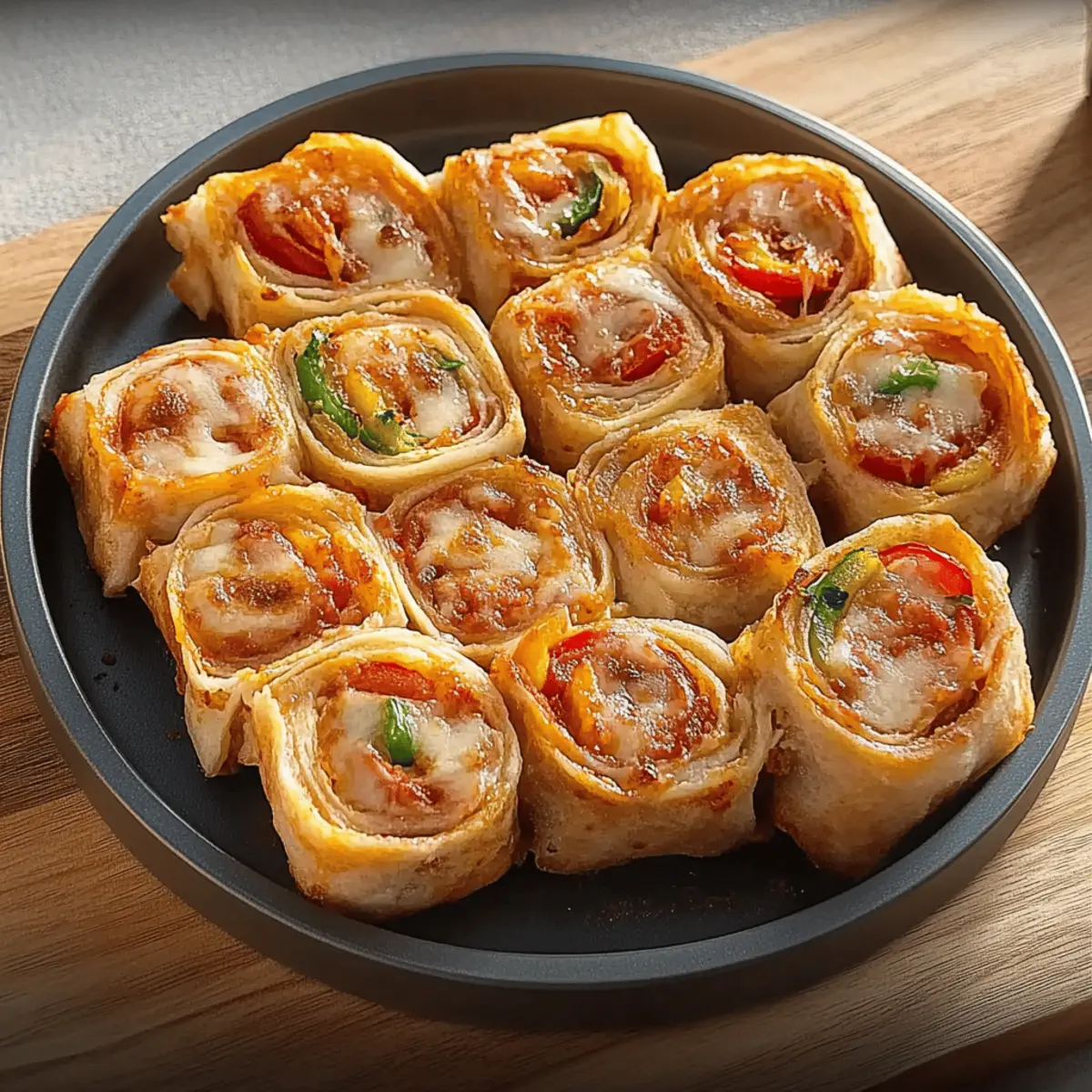 Crispy Tortilla Pizza Rolls for Ultimate Snack Bliss