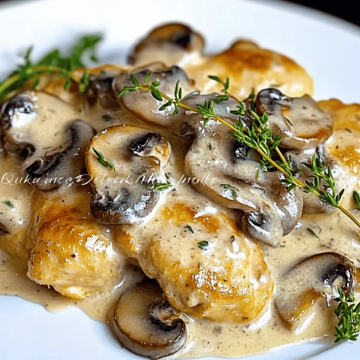 Mouthwatering Mushroom Asiago Chicken in 30 Minutes