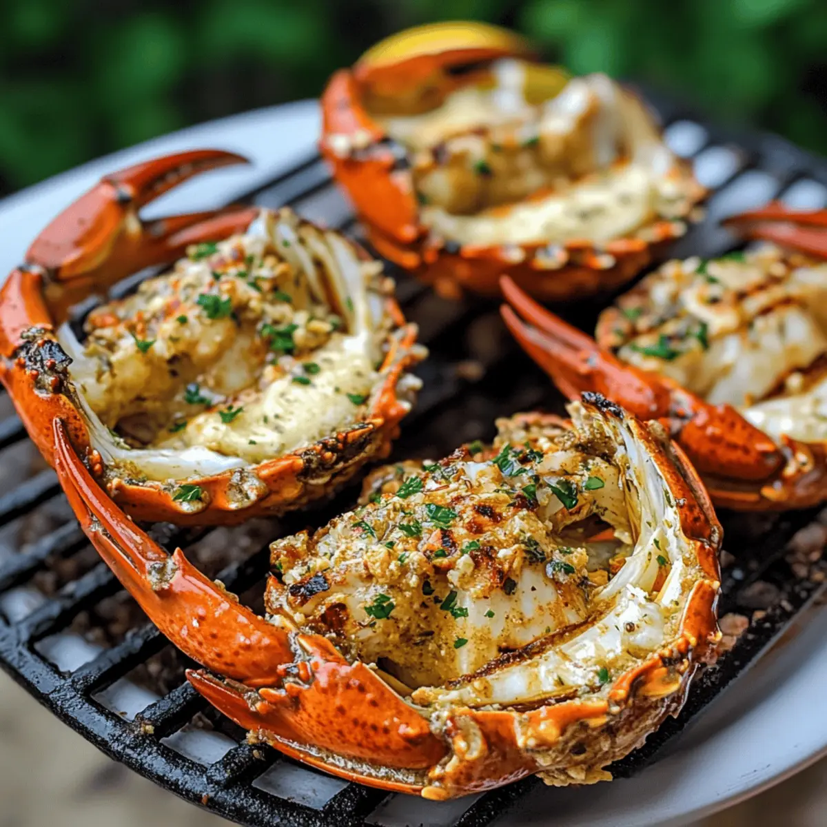 Grilled Blue Crabs with Smoky Butter for Summer Bliss