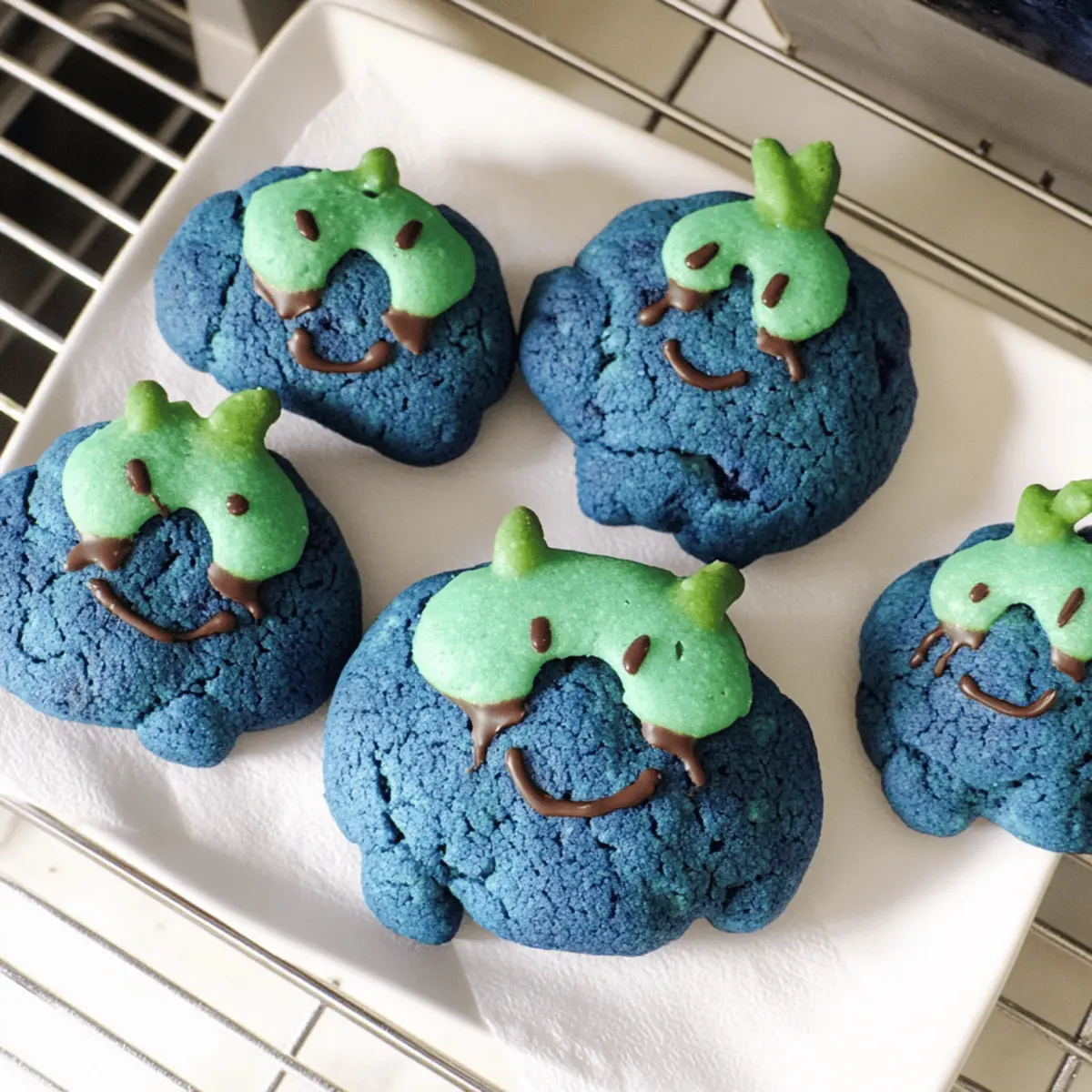 Delicious Blueberry Oddish Cookies for Fun Baking Adventures