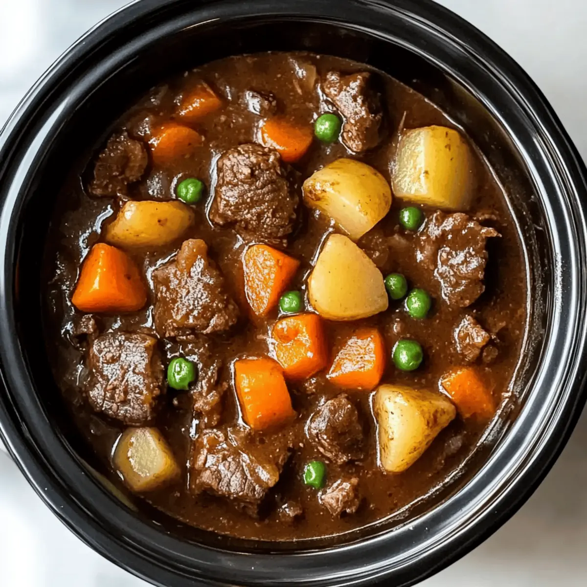 Wholesome Crockpot Beef Stew: Savory Comfort in Every Bite