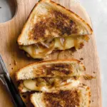 Caramelized Onion & Apple Grilled Cheese Sandwich