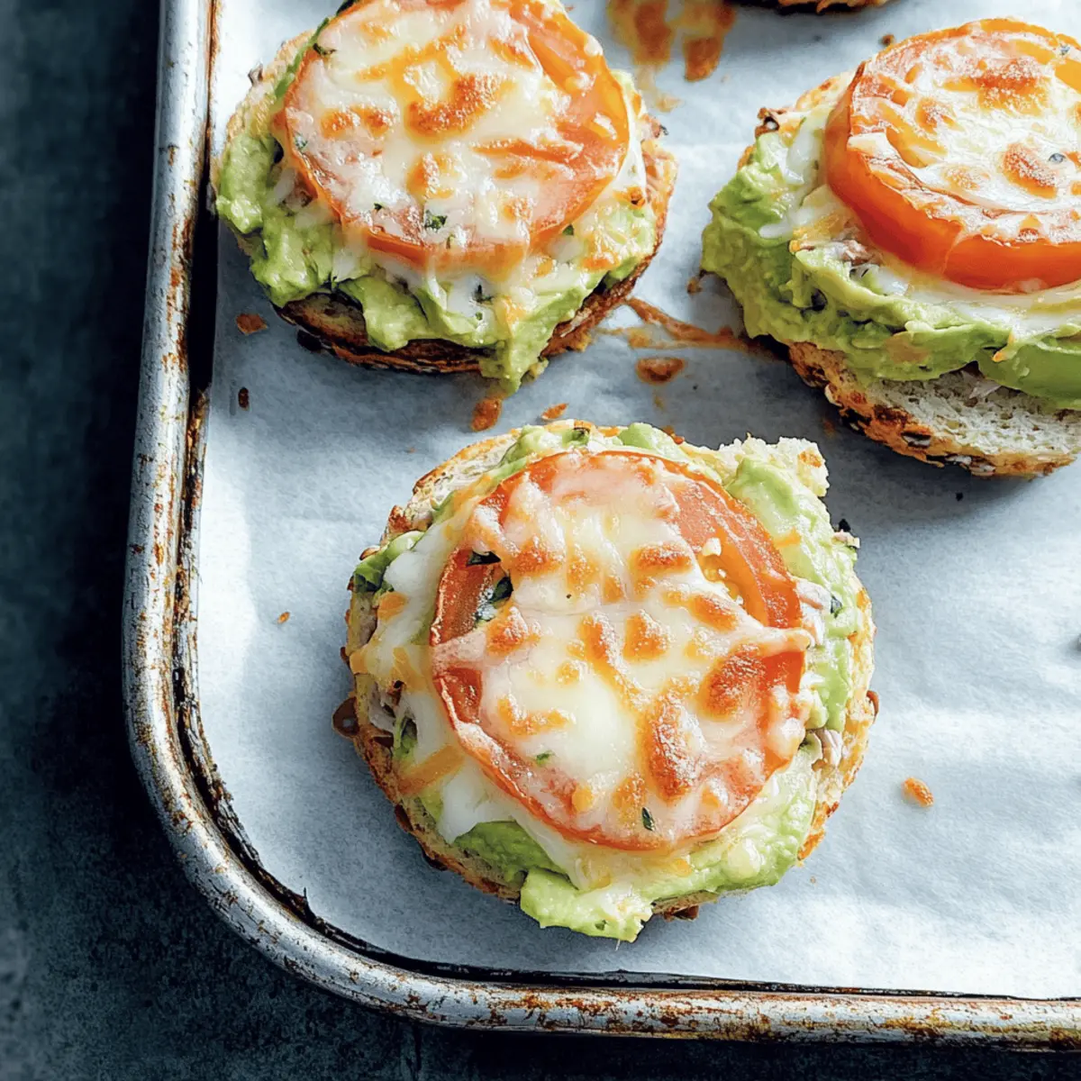 Savory Tomato + Avocado Tuna Melt for a Quick Boost