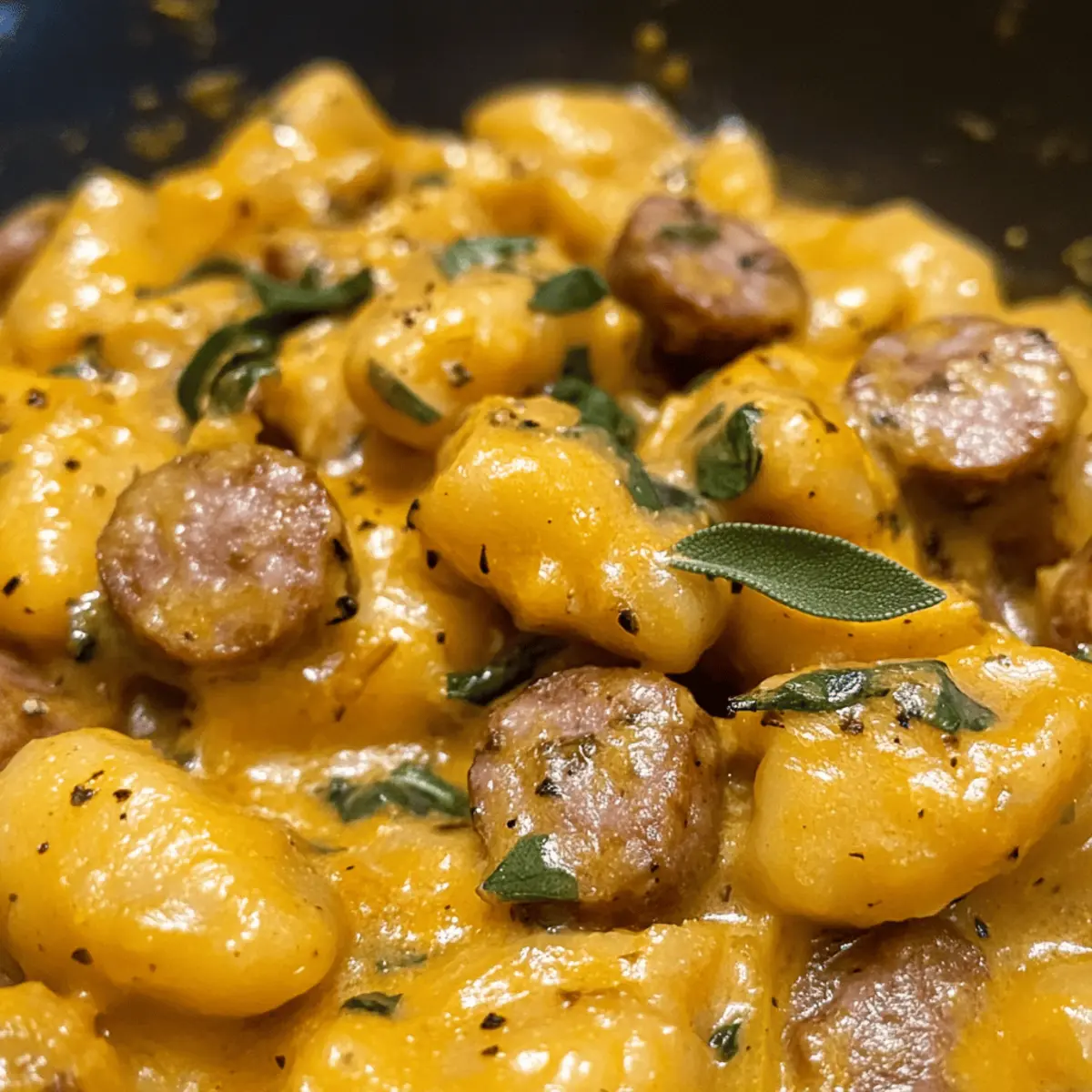 Creamy Butternut Squash Gnocchi and Sausage for Cozy Evenings