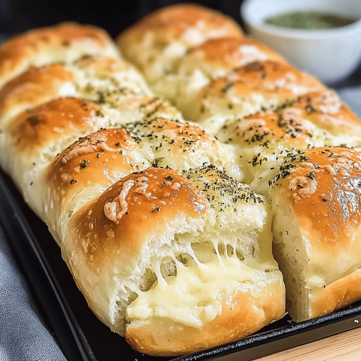 Italian Herb & Cheese Bread Bliss: Homemade Comfort Awaits