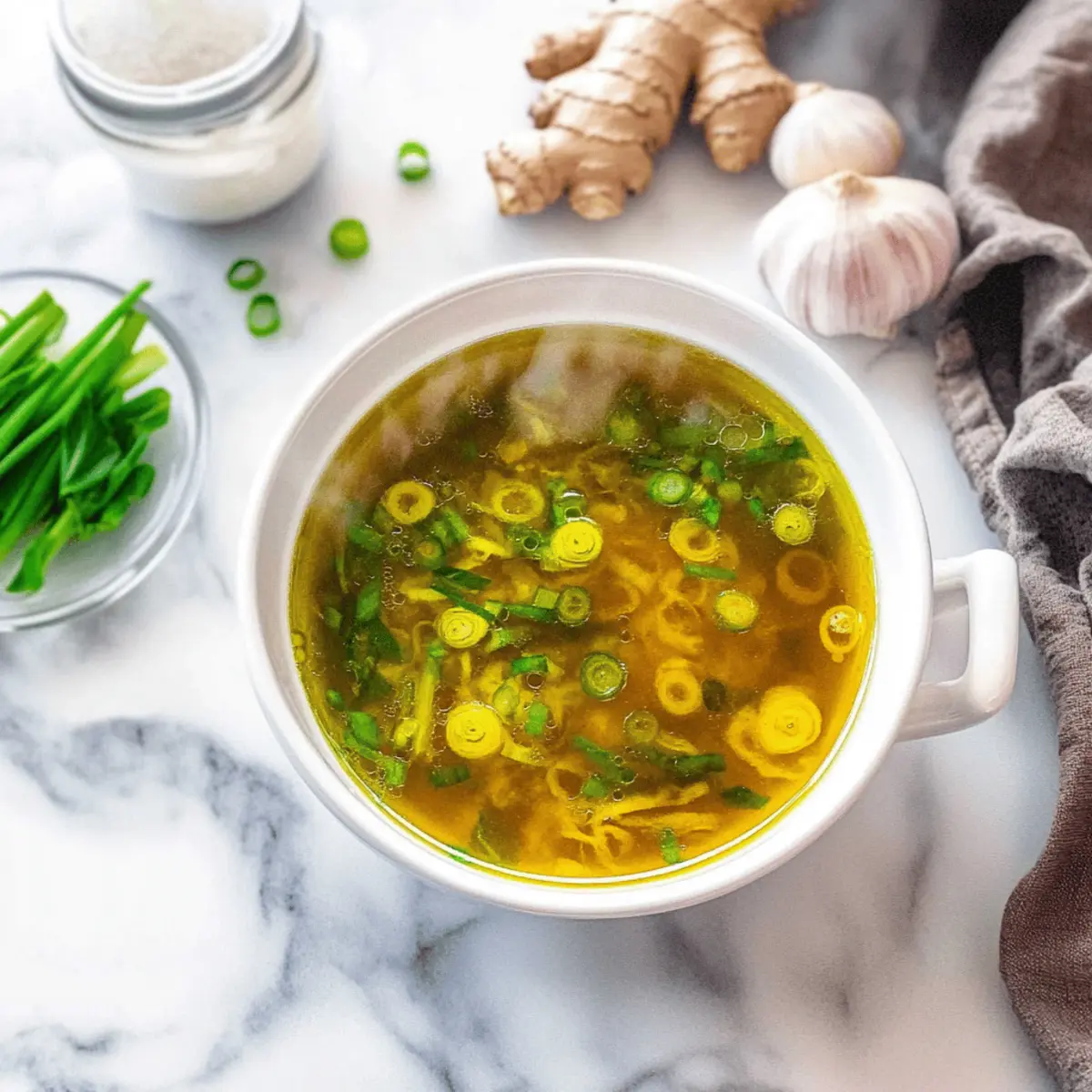 Invigorating 10 Minute Immune Boosting Broth for Healthier Days