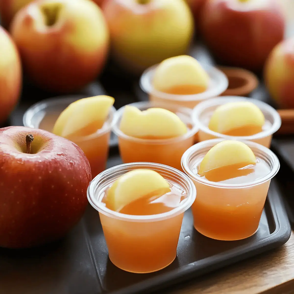 Irresistible Apple Pie Jello Shots for Fall Gatherings