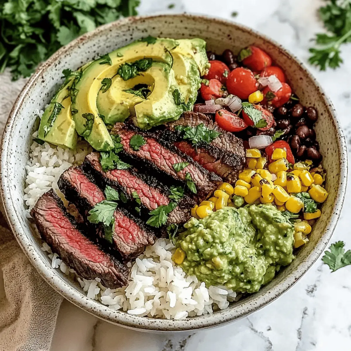 Savory Cilantro Lime Steak Bowls for Your Next Easy Dinner