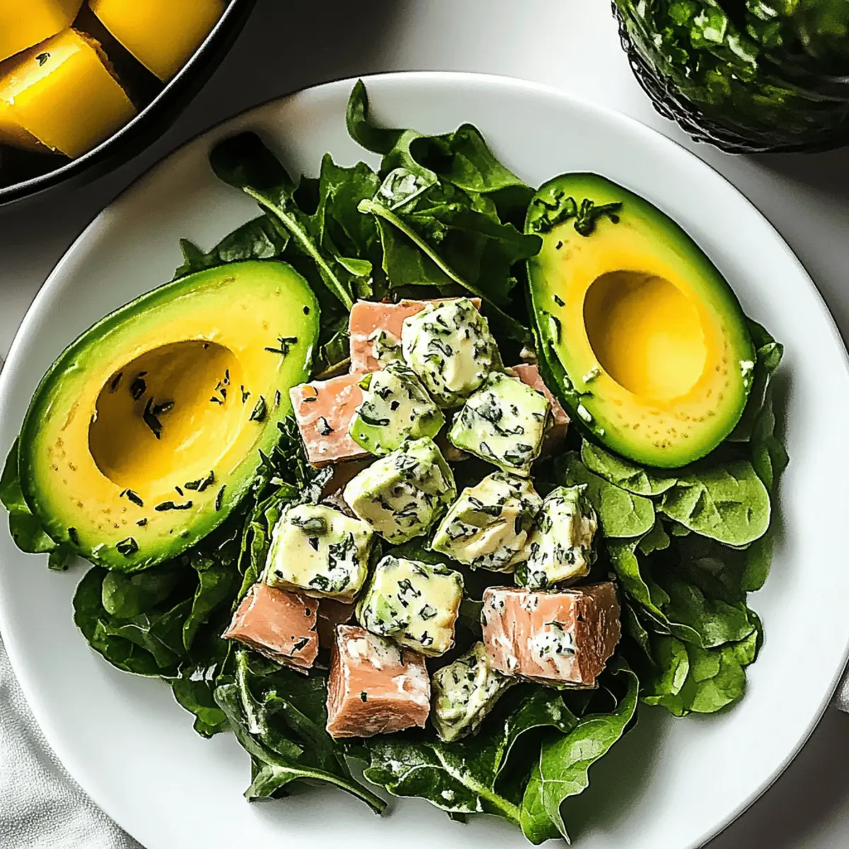 Zesty Green Goddess Tuna Salad Packed with Fresh Herbs