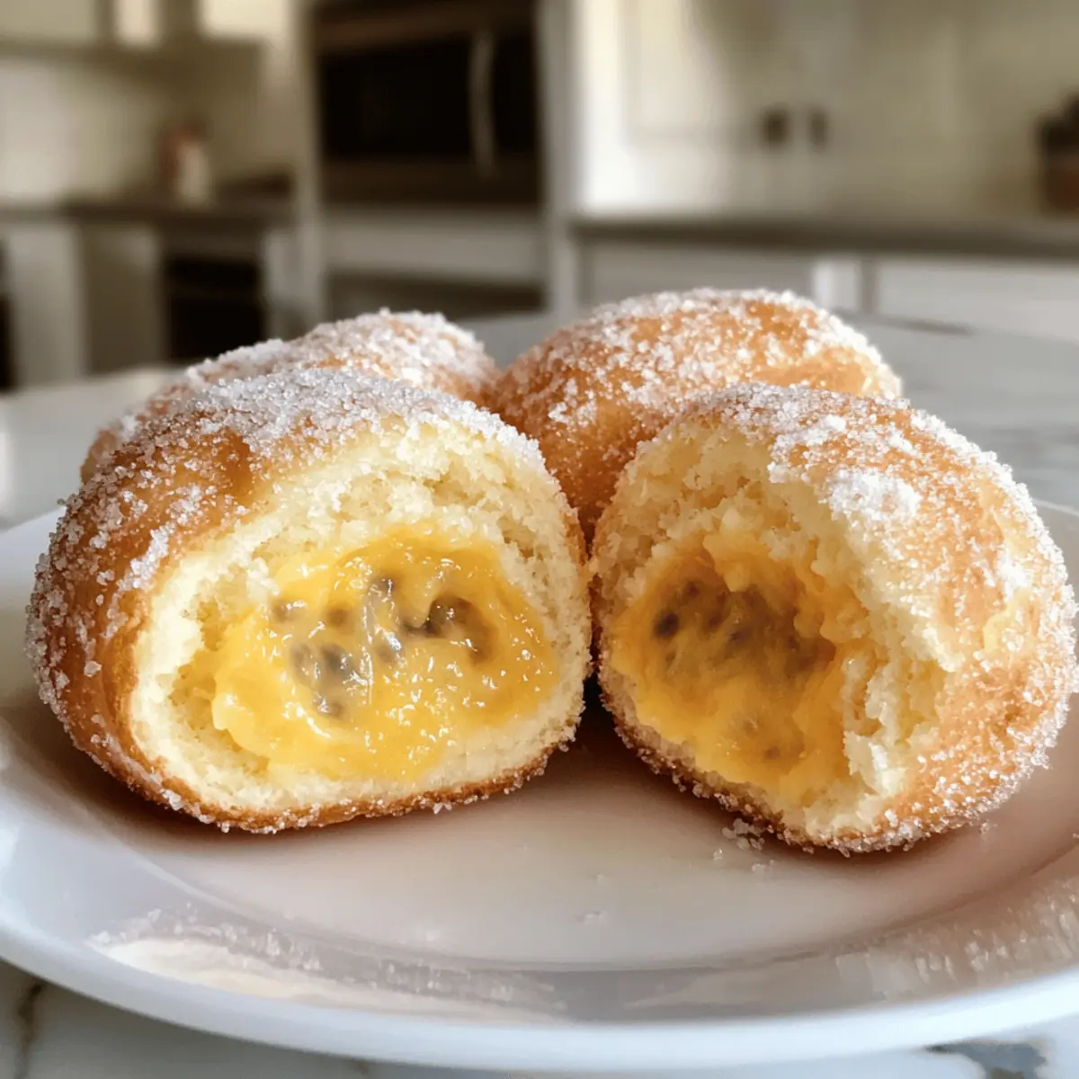 Irresistible Malasadas Recipe with Passion Fruit Bliss