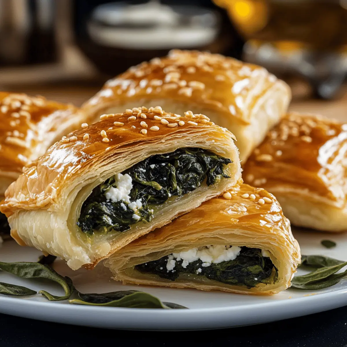 Mediterranean Addictive Spinach Stuffed Pastry Magic
