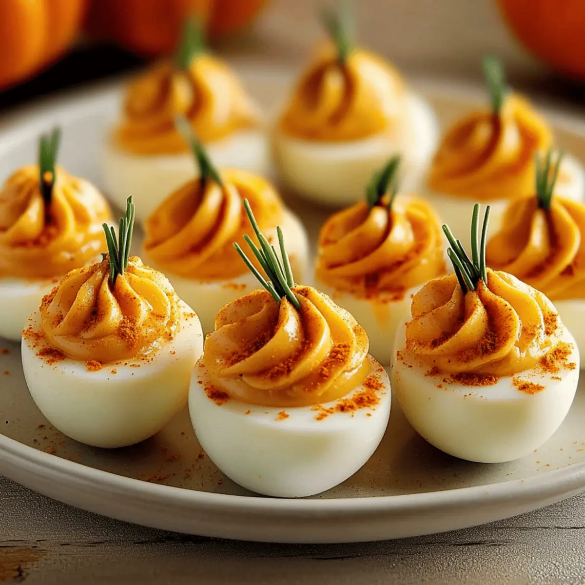 Pumpkin Patch Deviled Eggs: The Ultimate Fall Festive Treat