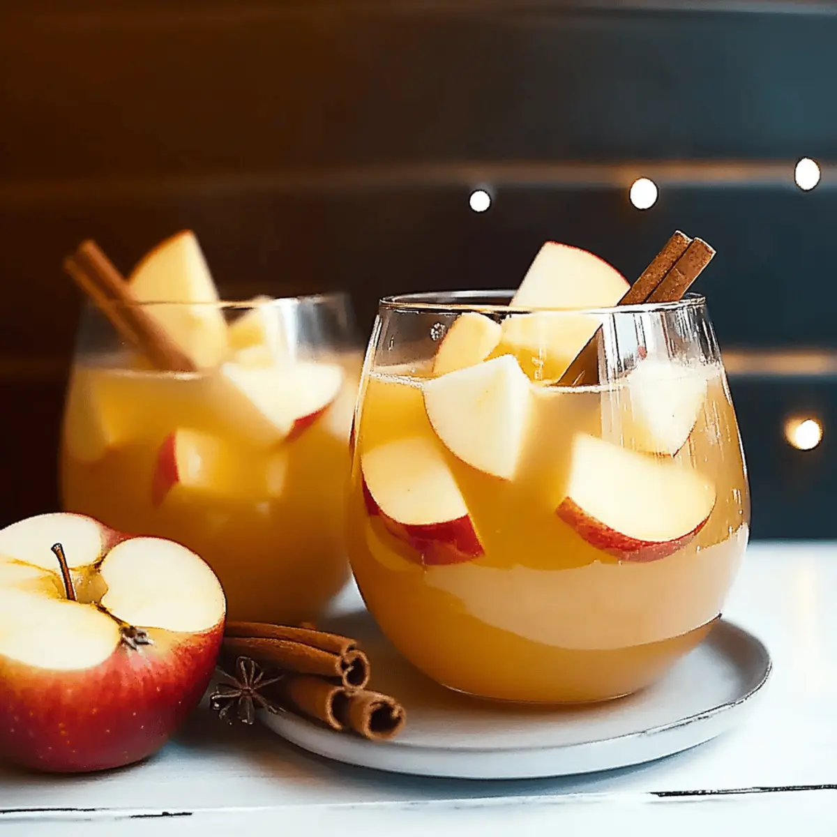 Sparkling Apple Cider Punch: Your 5-Minute Fall Favorite