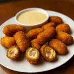 Stuffed Fried Pickles