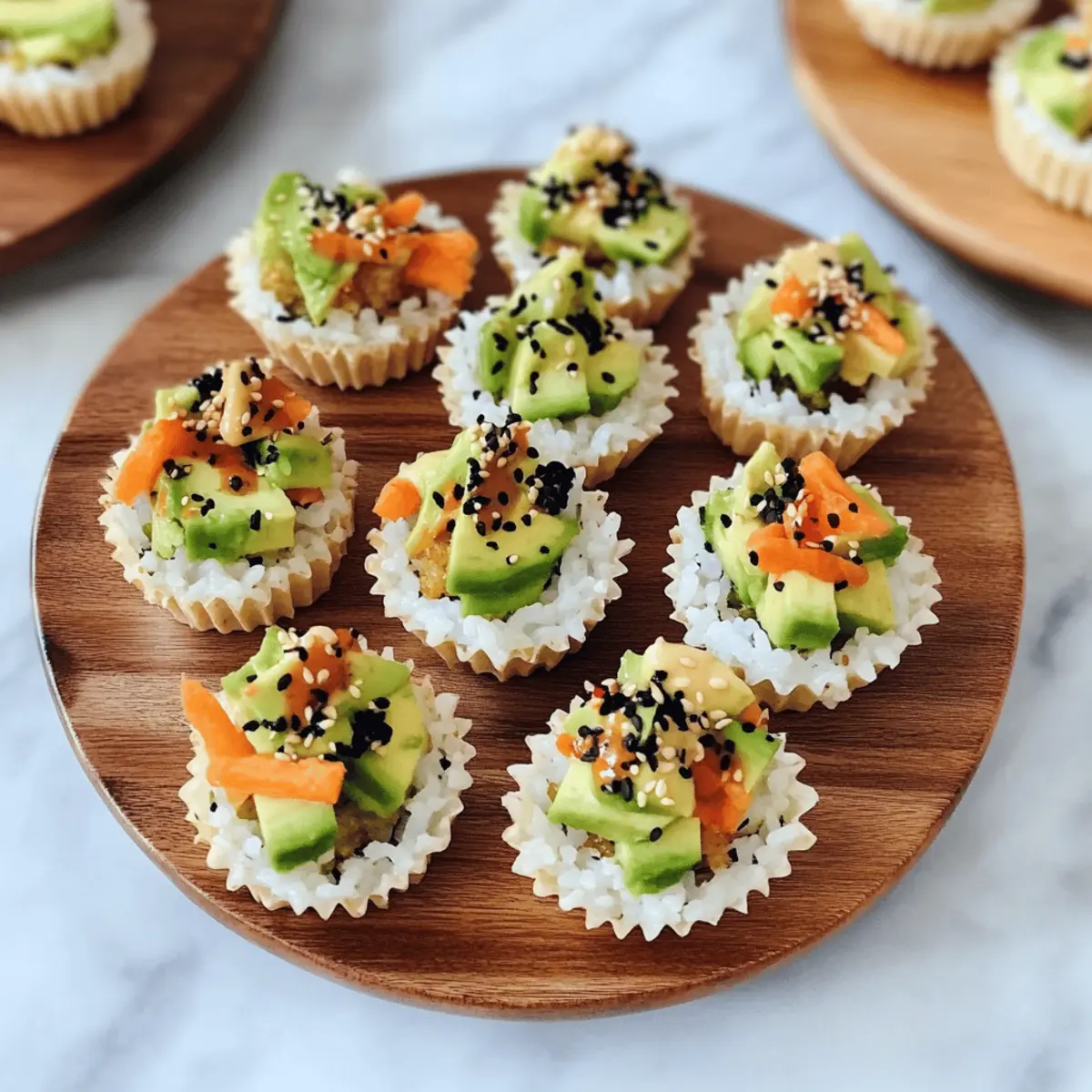 Customizable Sushi Cups Recipe: Fresh, Fun, and Flavorful