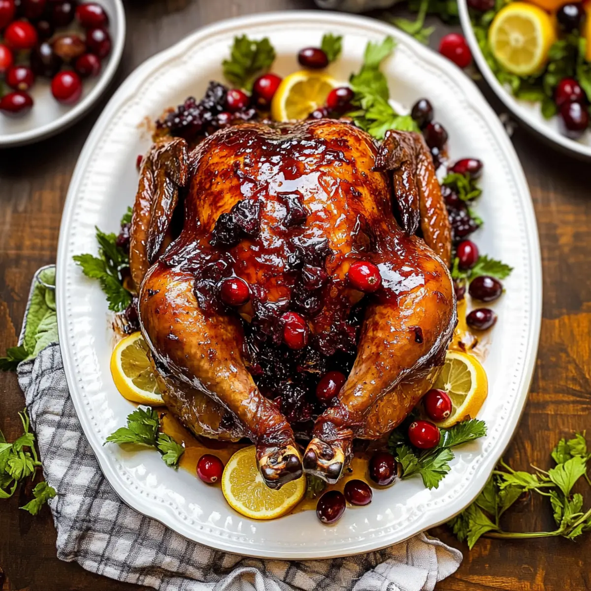 Cranberry Maple Roast Chicken: Your Perfect Holiday Feast