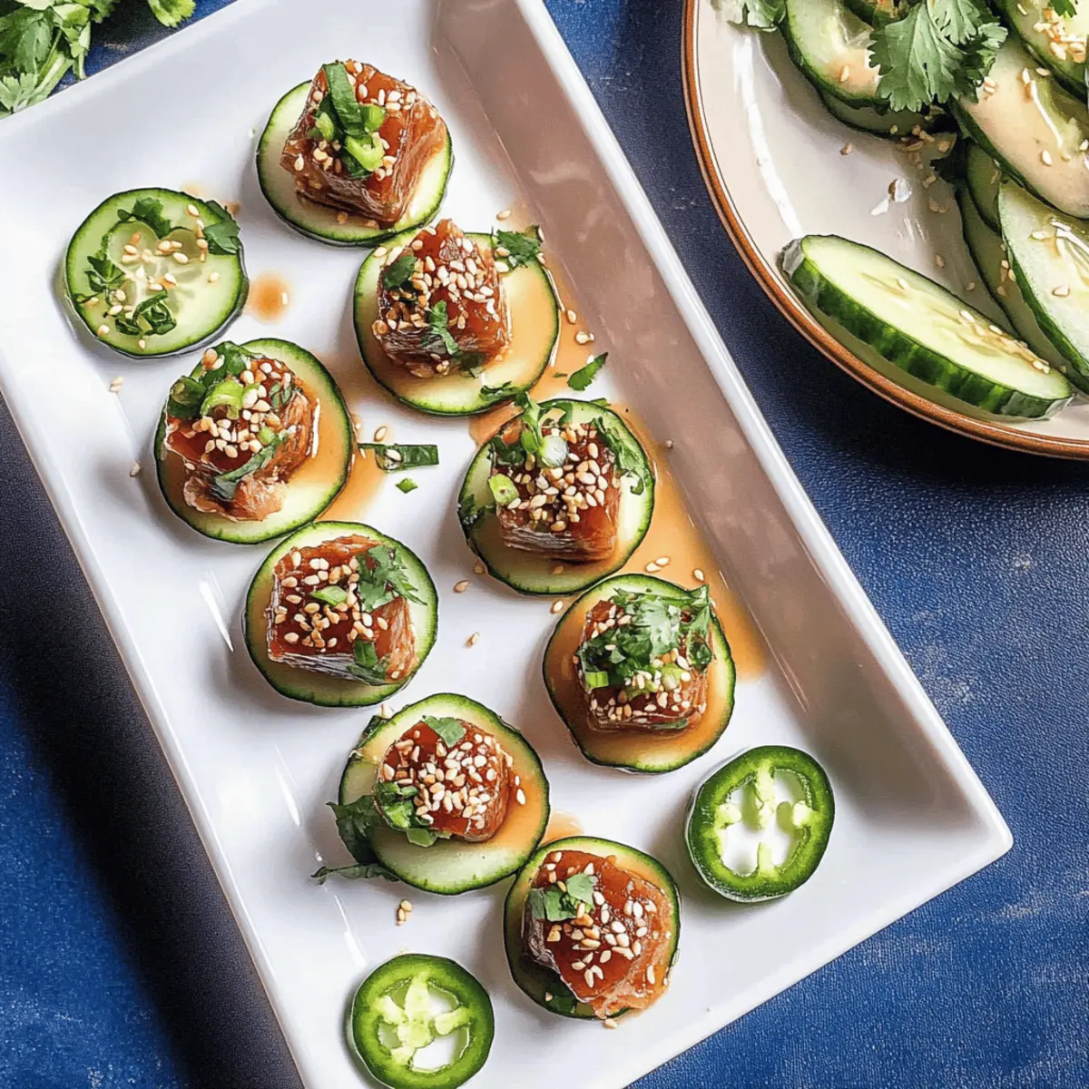 Ahi Tuna Poke Appetizer – A Fresh, Flavor-Packed Delight