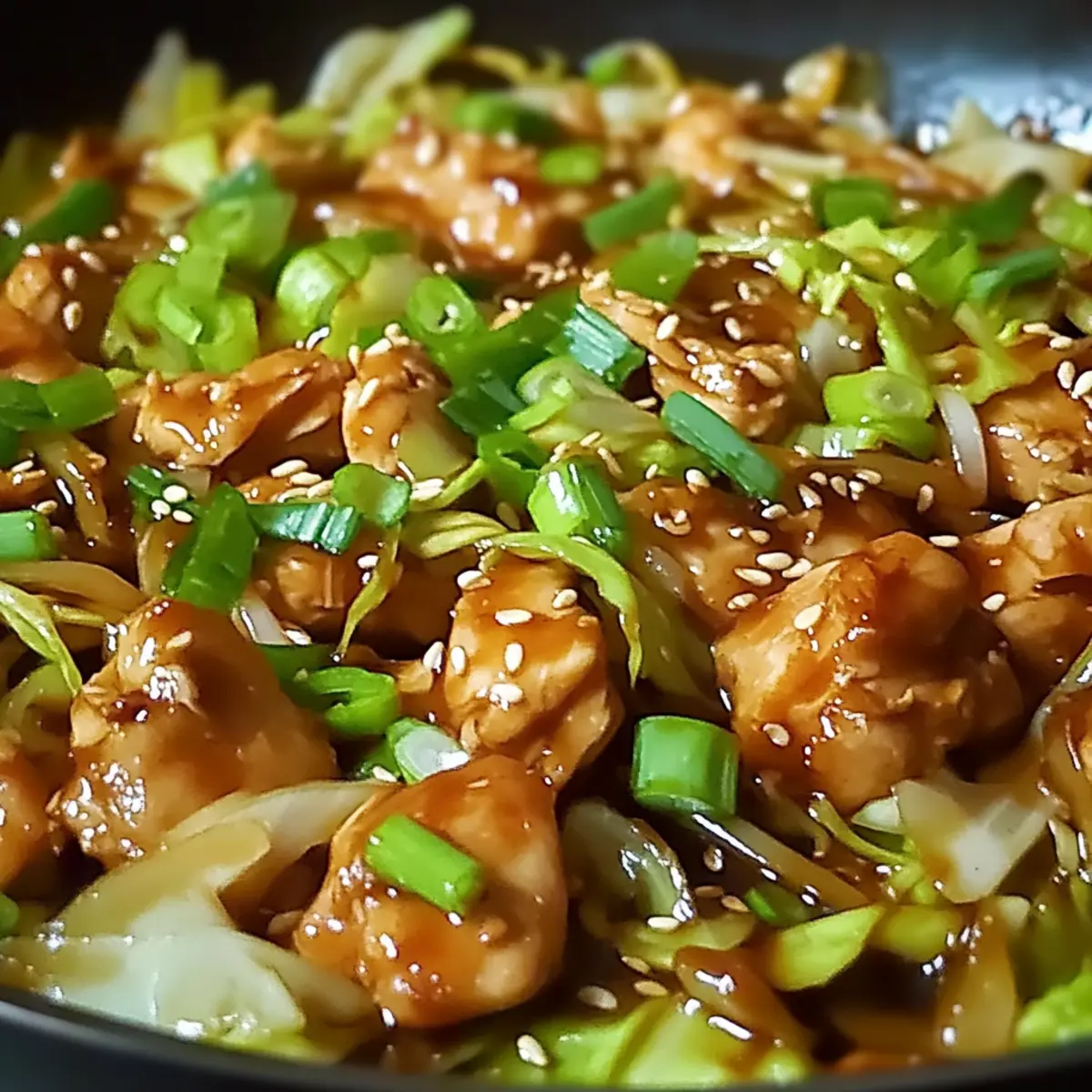 Savor the Flavor: Chinese Chicken Cabbage Stir-Fry Delight