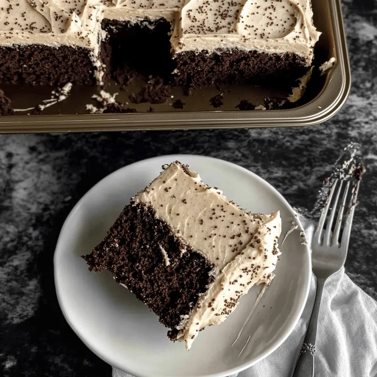 Irresistible Dark Chocolate Espresso Cake You’ll Crave