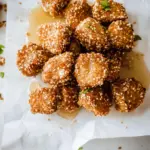 Fried Feta With Honey And Sesame
