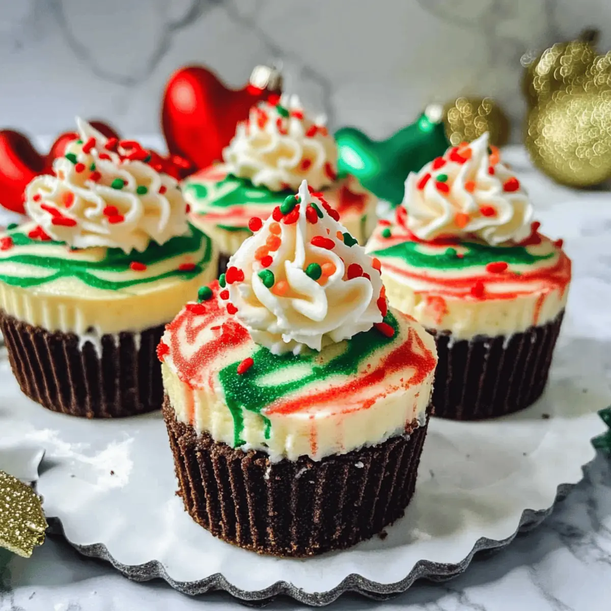 Mini Christmas Cheesecake: Irresistibly Creamy Festive Treats