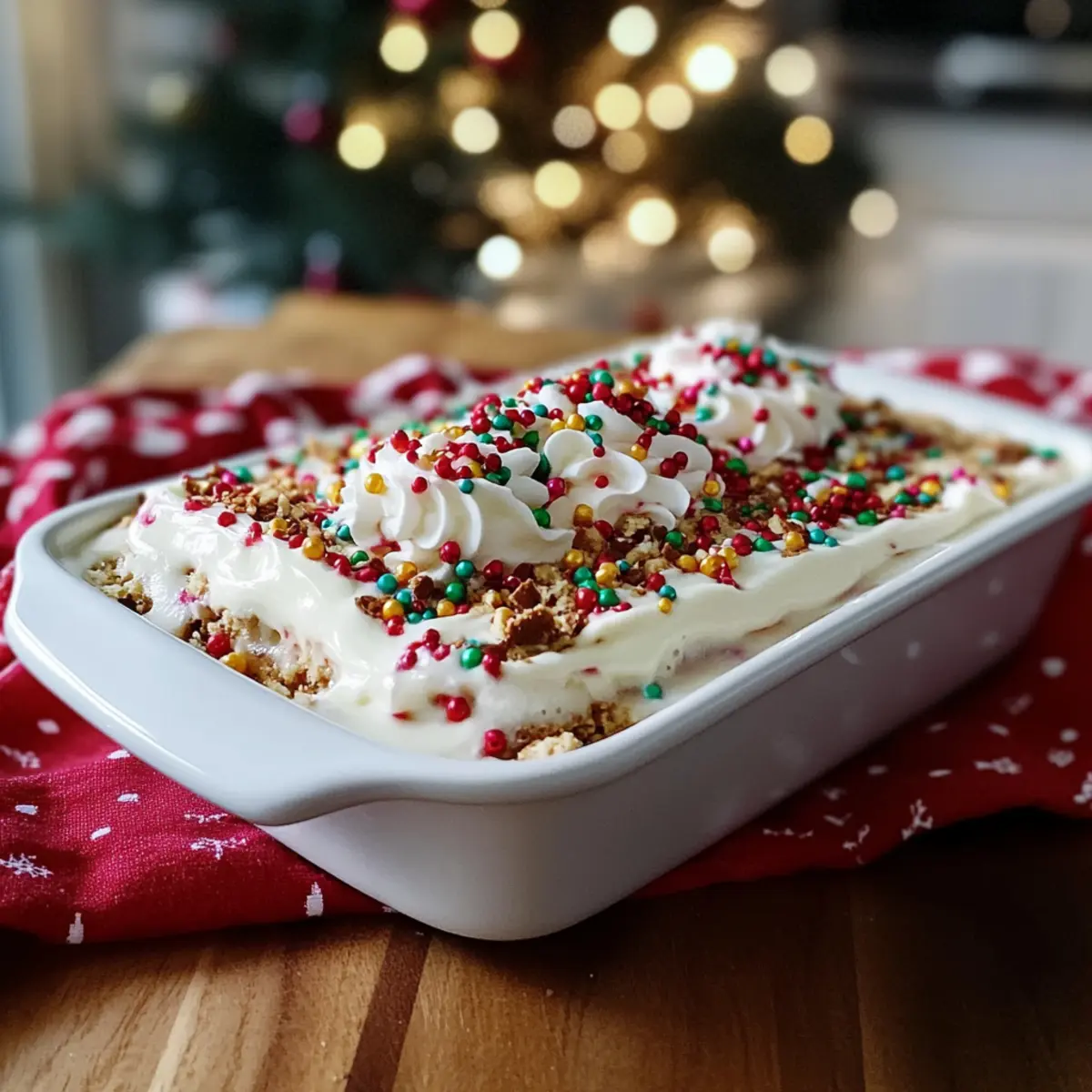 Decadent No Bake Christmas Cookie Lush for Effortless Holiday Joy
