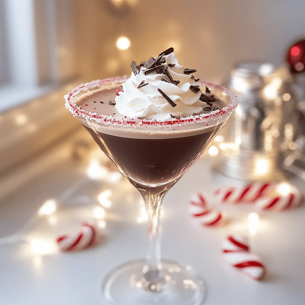 Decadent Peppermint Mocha Martini for Festive Chill Vibes