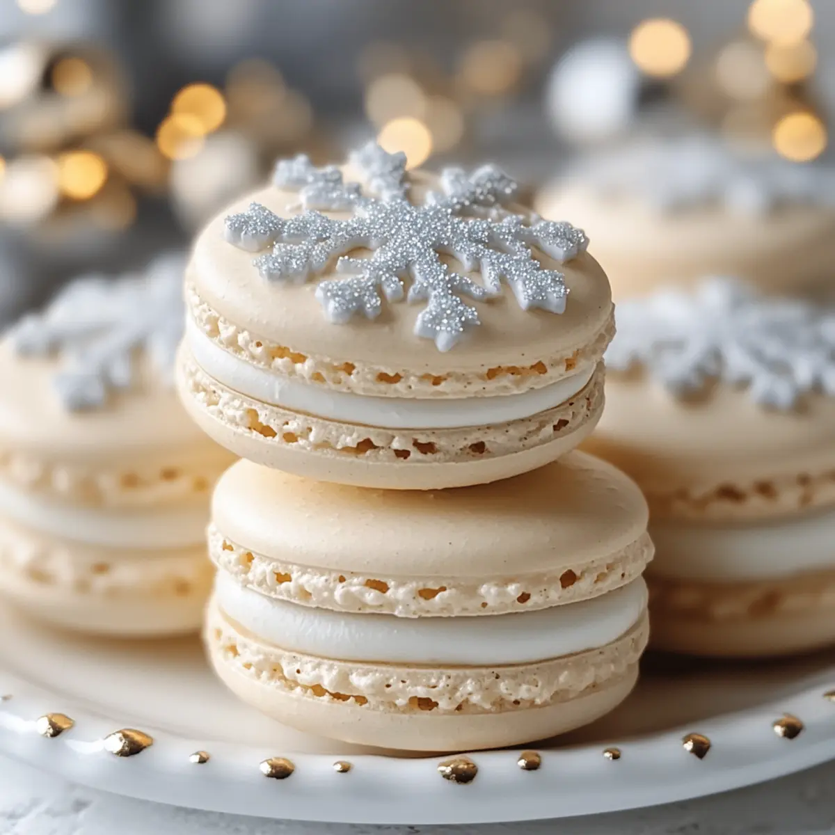 Snowflake Macarons Recipe: Delicate Winter Treats to Savor